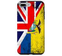 Drapeaux du Royaume-Uni et de l'Équateur - Équateur Britannique Coque pour iPhone 7 Plus/8 Plus