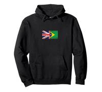 Drapeaux du Royaume-Uni et du Brésil - Brésil Britannique Sweat à Capuche