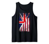 Drapeaux du Royaume-Uni et du Libéria - Libérien Britannique Débardeur