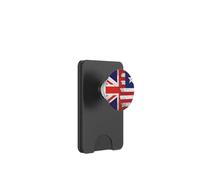 Drapeaux du Royaume-Uni et du Libéria - Libérien Britannique PopSockets PopWallet pour MagSafe
