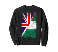 Drapeaux du Royaume-Uni et du Nigeria - Nigérian Britannique Sweatshirt