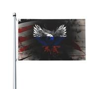 Drapeaux Eagle Russie Bannières Avec Œillets Double Face Drapeaux De Maison Pour Accessoires Porte Dortoirs 90X150Cm