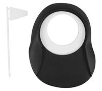 Drapeaux en Plastique Coupe D'entraînement de Putting de Golf | Installation Rapide, Entraînement de Régularité, pour Putters et Balles, Usage Extérieur Tapis