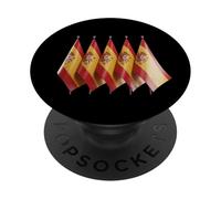 Drapeaux Espagne 3D Love Espagne I Love Espagne Meme Drapeau Espagne PopSockets PopGrip Adhésif