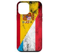 Drapeaux Espagne et Luxembourg - Luxembourgeois espagnol Coque pour iPhone 12 mini