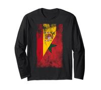 Drapeaux Espagne et Maroc - Marocain espagnol Manche Longue