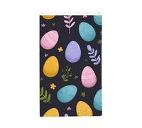 Drapeaux ethniques œufs de Pâques 0,9 x 1,5 m Drapeau de jardin printanier double face pour maison, cour, extérieur, intérieur et fête décorative