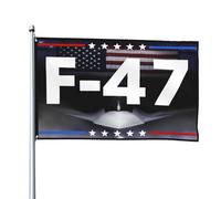Drapeaux F Fighter-Jet Make America Fly Again Pro 4 * 6 Ft Drapeau Panneau de jardin Bannière de jardin