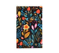 Drapeaux floraux colorés de 0,9 x 1,5 m, bannière double face pour maison, cour, extérieur, intérieur, fête décorative