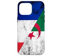Drapeaux France & Algérie - Français Algérie Coque pour iPhone 16 Pro Max