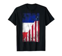 Drapeaux France et Libéria - Français Libérien T-Shirt