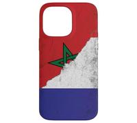 Drapeaux France et Maroc - Marocain français Coque pour iPhone 14 Pro Max