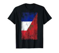 Drapeaux France et Maroc - Marocain français T-Shirt