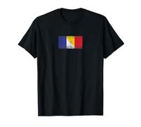 Drapeaux France et Roumanie - Français Roumain T-Shirt