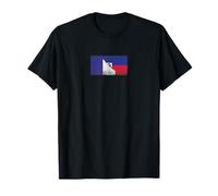 Drapeaux France & Haïti - Français Haïtien T-Shirt