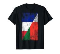Drapeaux France & Madagascar - Français Madagascan T-Shirt