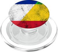 Drapeaux France & Mali - Français Malien PopSockets PopGrip pour MagSafe