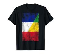 Drapeaux France & Mali - Français Malien T-Shirt