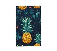 Drapeaux galaxie ananas 9,6 x 1,5 m Coloré Galaxie Jardin Bannière Double Face pour Maison Cour Extérieur Intérieur Fête Décorative