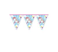 Drapeaux Guirlande Licorne Enfants Fête Décoration Joyeux Anniversaire