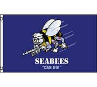 Drapeaux Imp Seabees Drapeau De Jardin 90X150Cm Double Face Drapeau Maison Décoratif Bannières De Pour Ferme Cour Extérieure