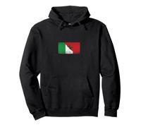 Drapeaux Italie et Maroc - Marocain Italien Sweat à Capuche