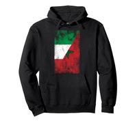 Drapeaux Italie et Maroc - Marocain Italien Sweat à Capuche