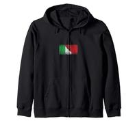 Drapeaux Italie et Maroc - Marocain Italien Sweat à Capuche