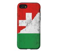 Drapeaux Italie et Suisse - Italien Suisse Coque pour iPhone SE (2020) / 7/8