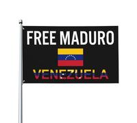Drapeaux « Libérez Maduro » et « Libérez le Venezuela » (90 x 150 cm) pour la décoration de la maison, du jardin et de la cour