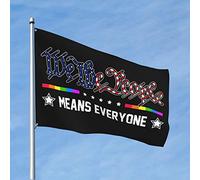 Drapeaux mignons pour chambre d'adolescentes et filles « We The People Means Everyone » - Drapeau de bar pour homme, grotte - Décoration de jardin - Automne (30 x 45 cm)