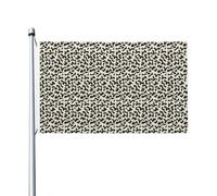 Drapeaux minimalistes de formes angulaires fragmentées pour cour, maison, 9,1 x 1,5 m, bannière de vœux avec œillets, décoration d'intérieur et d'extérieur