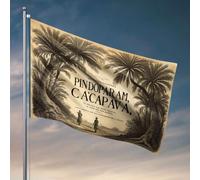 Drapeaux muraux pour garçons Pindoparam, Ca'Capava. Drapeaux amusants pour chambre de garçons (30 x 45 cm)