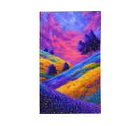 Drapeaux mystiques de jardin et de maison avec œillets pour intérieur ou extérieur - 91 x 152 cm