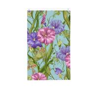 Drapeaux papillons iris 9,5 x 1,5 m - Drapeau de jardin coloré double face pour maison, cour, extérieur et intérieur - Décoration de fête