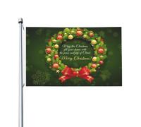 Drapeaux Personnalisé Joyeux Noël, Que Vous Soyez Heureux Drapeau De Jardin Diversité Drapeau Extérieur Pour Décoration D'Halloween, Cadeau De Noë, Cadeau D'Anniversaire, 90X150cm