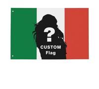 Drapeaux personnalisés, Créez votre propre drapeau avec photo/logo/texte pour le jardin, 2x3/3x5/4x6/5x8ft, Cadeaux de décoration intérieure et extérieure personnalisés - Fête d'anniversaire, journée