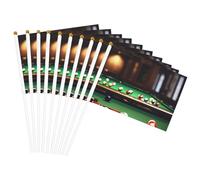 Drapeaux portables imprimés de billard pour événements sportifs, célébrations, décorations d'intérieur et d'extérieur