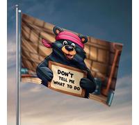 Drapeaux pour adolescents Don'T Tell Me What To Do. Drapeau de pêche Accessoires pour bateau de pêche Adolescents Stuff(120 x 180 cm)