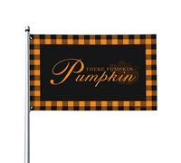 Drapeaux pour chambre de garçons Hey There - Drapeau citrouille - Dortoir - Accessoires de piscine pour filles (30 x 45 cm)