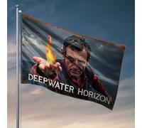 Drapeaux pour chambre garçon Deepwater Horizon: The Moment Of Truth Drapeau extérieur Patio Décor Lake House Decor (152 x 244 cm)