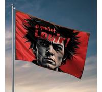 Drapeaux pour dortoir universitaire Edgar Allan Poe: The Raven'S Haunting Call Flag Drapeaux de chambre d'université Décoration de dortoir drôle (30 x 45 cm)