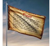 Drapeaux pour hommes prière : A Prayer To Bahon From Af. Drapeau Musique Décor Musique Décor (120 x 180 cm)