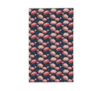 Drapeaux roses de chrysanthèmes de cour, bannière de vœux de saison avec œillets pour décoration d'intérieur ou d'extérieur