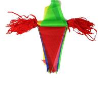 Drapeaux triangulaires, Banderole de drapeaux triangulaires, 50M 80M 100M, for décor fête mariage, Festival(100m 22x32cm)