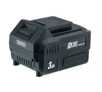Draper 00649 Batterie Li-Ion 20V 3.0Ah D20 Outil Électrique