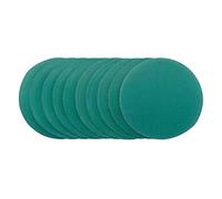 Draper 02094 Lot de 10 disques abrasifs secs et humides avec crochet et boucle 75 mm Grain 320 Vert Taille unique