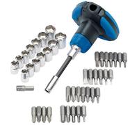 Draper 02258 Tournevis porte-embouts à cliquet et embouts Jeu de 46 pièces (Import Grande Bretagne)