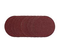 Draper 02693 Lot de 10 disques abrasifs 125 mm crochet et boucle 40 g
