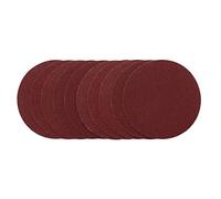 Draper 02694 Lot de 10 disques abrasifs 125 mm crochet et boucle 80 g